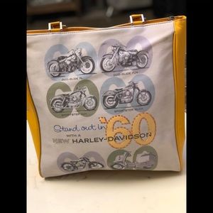 Licensed Harley Davidson Faux Leather Tote